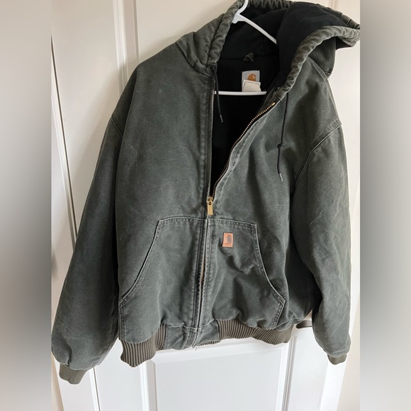 Carhartt Jackets & Coats Vintage Army Green Carhartt Jacket Poshmark